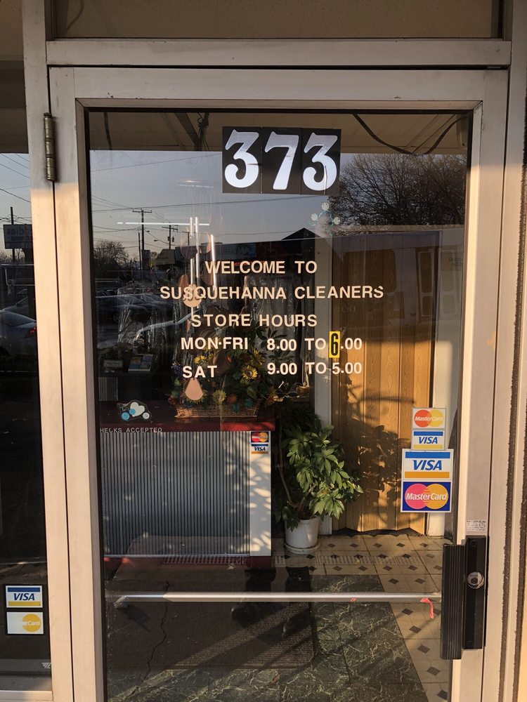 SUSQUEHANNA DRY CLEANERS Updated April 2024 373 W Susquehanna St