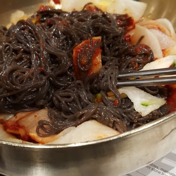 Cho Sun Ok - Cold noodles made with arrow root...highly reccommend! - Korean Near Me - Thornhill, Ontario Cho Sun Ok - Cold noodles made with arrow root...highly reccommend! - Korean Near Me - Thornhill, Ontario