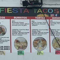 The new menu board. The chalkboard with the additional items is gone -- why?