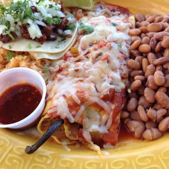 La Hacienda del Sazon - A great dinner tonight, taco and chili rellano.  I'll be back. - Mexican Near Me - Minden, Nevada