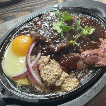 Fusion Corner - Sizzling Wagyu steak and egg - Asian Fusion Near Me - Stanton, California Fusion Corner - Sizzling Wagyu steak and egg - Asian Fusion Near Me - Stanton, California
