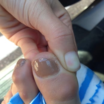 DT Nails - So much dead skin and gunk still!! And the sides of my toes are rough as hell. - Nail Salons Near Me - Las Vegas, Nevada