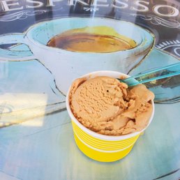 Caramel gelato