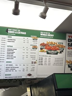 Menu photo 1 Wingstop Victorville, CA