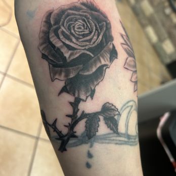 Mark's Art - A good start to a 3/4 sleeve. - Tattoo Near Me - Rapid City, South Dakota Mark's Art - A good start to a 3/4 sleeve. - Tattoo Near Me - Rapid City, South Dakota