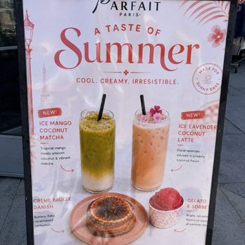 Parfait Paris - Summer menu - Bakeries Near Me - Coronado, California Parfait Paris - Summer menu - Bakeries Near Me - Coronado, California