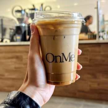 OnMe Cafe - Whipped Honey Iced Coffee - Coffee & Tea Near Me - Ontario, California