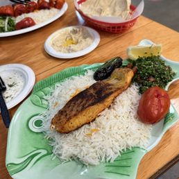 12. Grilled Salmon Platter 12. Grilled Salmon Platter