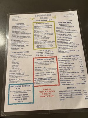 Menu photo 6 Sweetgrass Diner Nedrow, NY