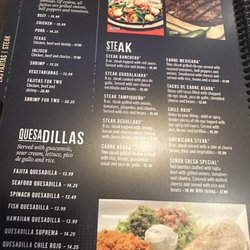 Senor Salsa - Menu