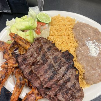 Morelia Mexican Grill - Camarones Sarandeados Con Carne Asada - Mexican Near Me - Vancouver, Washington Morelia Mexican Grill - Camarones Sarandeados Con Carne Asada - Mexican Near Me - Vancouver, Washington