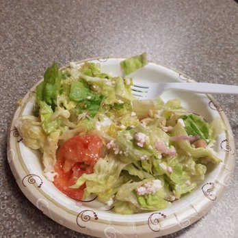 Maya's Deli & Sundry - a salad on a paper plate - Delis Near Me - Southfield, Michigan