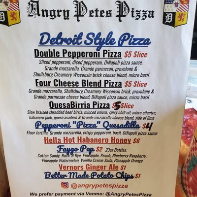Menu photo 3 Angry Petes Pizza San Diego, CA Menu photo 3 Angry Petes Pizza San Diego, CA