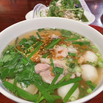 San Vuon Restaurant & Cafe - 10/29/21  #21 Hu Tieu Do Bien - Rice Noodle Soup With Seafood - Vietnamese Near Me - Houston, Texas
