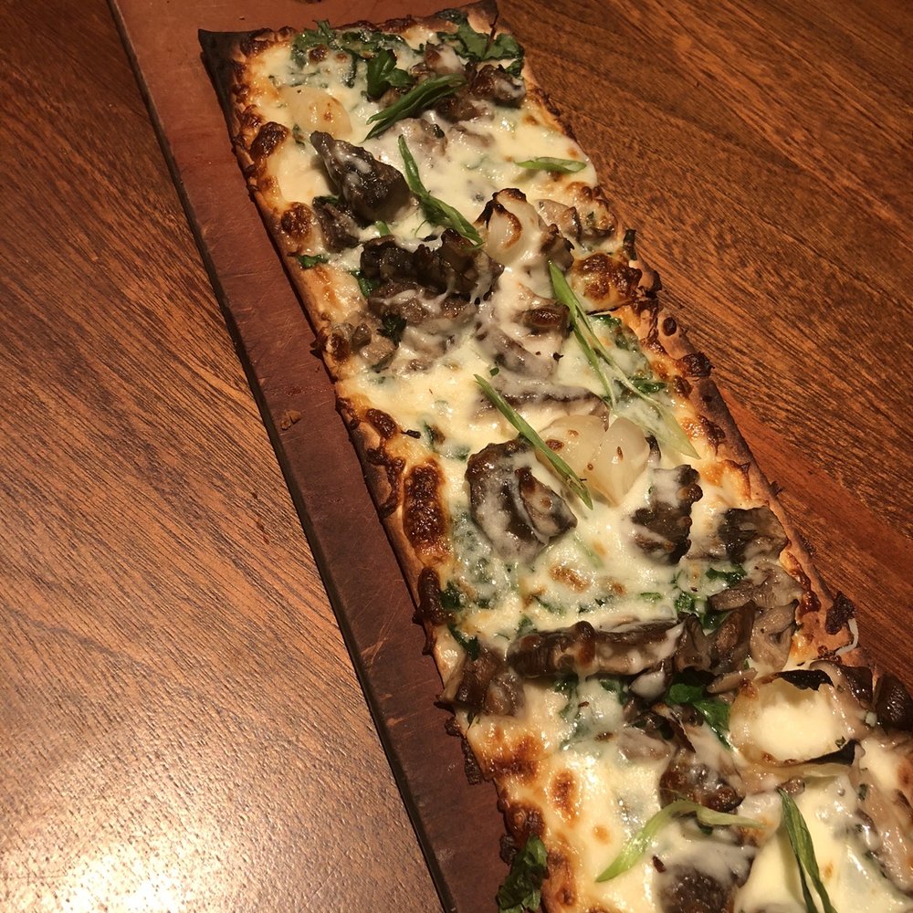 Seasons 52 - Mushroom flatbread - New American Near Me - Houston, Texas