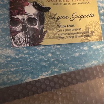 Third Eye Tattoo - Check Lyme out! You won't be disappointed! - Tattoo Near Me - San Leandro, California Third Eye Tattoo - Check Lyme out! You won't be disappointed! - Tattoo Near Me - San Leandro, California