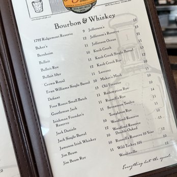 The Pit - Bourbon menu - Barbeque Near Me - Raleigh, North Carolina The Pit - Bourbon menu - Barbeque Near Me - Raleigh, North Carolina