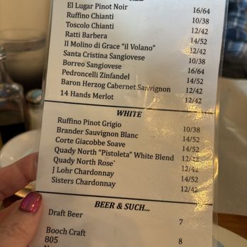 Hazards - Short but nice wine menu - Pizza Near Me - Los Osos, California Hazards - Short but nice wine menu - Pizza Near Me - Los Osos, California
