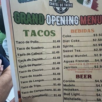 Cartel De Tacos Margate - Mexican Near Me - Margate, Florida