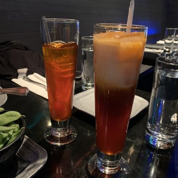 ViV - Thai iced tea with lychee and Thai iced tea with milk. - Thai Near Me - New York, New York ViV - Thai iced tea with lychee and Thai iced tea with milk. - Thai Near Me - New York, New York