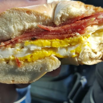 Wonder Bagels - A Taylor ham w/ egg on a plain bagel. I ordered this on an everything bagel...don't care...it's that good. - Bagels Near Me - Bayonne, New Jersey Wonder Bagels - A Taylor ham w/ egg on a plain bagel. I ordered this on an everything bagel...don't care...it's that good. - Bagels Near Me - Bayonne, New Jersey