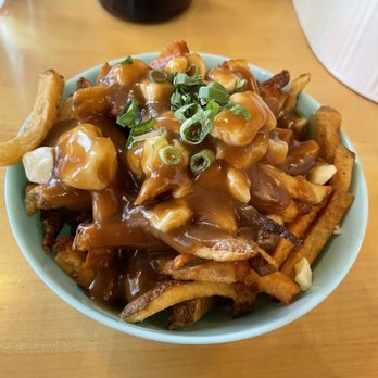 Abe's Modern Diner - Half order of Quebec Poutine - Canadian (New) Near Me - Airdrie, Alberta