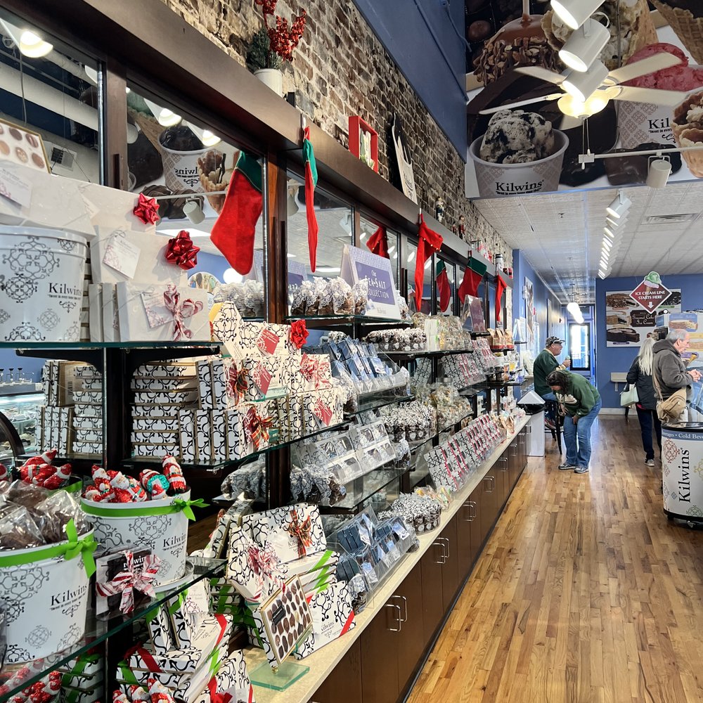 Kilwins Ice Cream - Chocolate - Fudge - the inside of a store - Chocolatiers & Shops Near Me - Knoxville, Tennessee