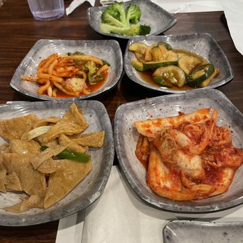 K-BBQ - Banchans - Korean Near Me - Palatine, Illinois