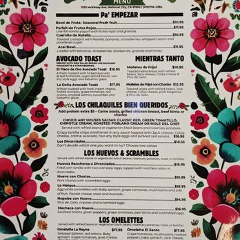 La Malquerida By Dolche - Front side of the menu - Breakfast & Brunch Near Me - National City, California La Malquerida By Dolche - Front side of the menu - Breakfast & Brunch Near Me - National City, California