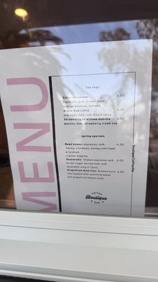 Menu photo 2 Boutique Coffee Bar Lafayette, CA Menu photo 2 Boutique Coffee Bar Lafayette, CA