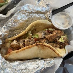 Middle Sound Grille - Chicken "gyro" but called something else