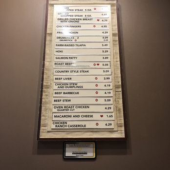 K&W Cafeteria - Menu and pricing - American Near Me - Greensboro, North Carolina