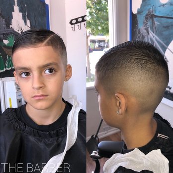 Comb Over Fade Haircut Hard Part Yelp