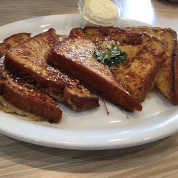 Stacks Pancake House - French toast made with King Hawaiian sweet bread. - Breakfast & Brunch Near Me - Irvine, California Stacks Pancake House - French toast made with King Hawaiian sweet bread. - Breakfast & Brunch Near Me - Irvine, California