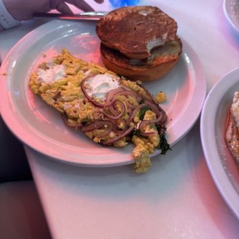 Pinky’s - Goat cheese scramble - Breakfast & Brunch Near Me - San Juan, Puerto Rico Pinky’s - Goat cheese scramble - Breakfast & Brunch Near Me - San Juan, Puerto Rico