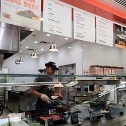 BIBIBOP Asian Grill - Front Counter at Bibibop Toledo Talmadge Rd.
