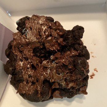 Crumbl - Irving - Crumble Dark Dream cookie as received - Bakeries Near Me - Irving, Texas