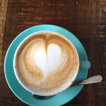 49th Parallel Coffee - A breve cappuccino - Cafes Near Me - Vancouver, British Columbia