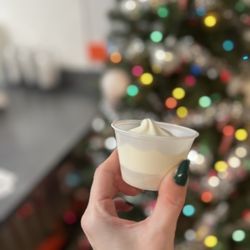 Jeremiah's Italian Ice - Pup cup (peanut butter & vanilla gelati)