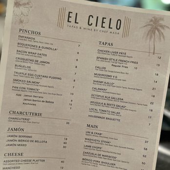 El Cielo - Tapas Bars Near Me - Honolulu, Hawaii