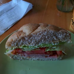 Nicholyn Farm - Half of the peameal bacon sandwich for 4.50