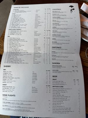 Menu photo 3 Barcelona Wine Bar Houston, TX