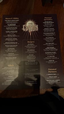 Menu photo 2 The Edison Lake Buena Vista, FL Menu photo 2 The Edison Lake Buena Vista, FL