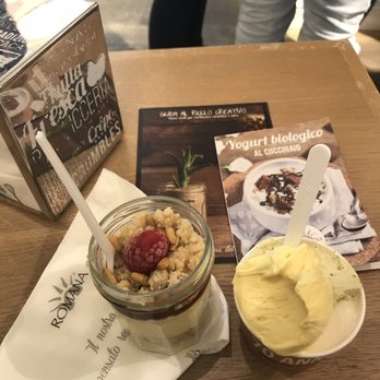 La Romana - Zabaione gelato and Dolci vasetti della storia - Ice Cream & Frozen Yogurt Near Me - Rome, RM La Romana - Zabaione gelato and Dolci vasetti della storia - Ice Cream & Frozen Yogurt Near Me - Rome, RM