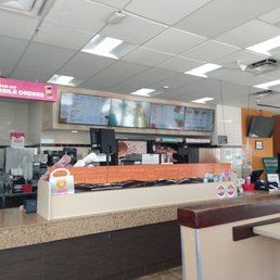 Register and pick up counter