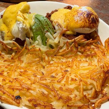 Huckleberry's Breakfast and Lunch - Crab Cake Benedict - Breakfast & Brunch Near Me - Stockton, California Huckleberry's Breakfast and Lunch - Crab Cake Benedict - Breakfast & Brunch Near Me - Stockton, California