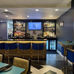 The bar area. The bar area.