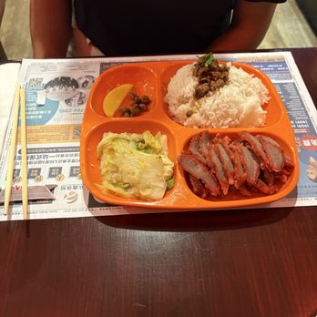 Monja Taiker - A2. Monja Red Grain Pork Rice - Taiwanese Near Me - Arcadia, California