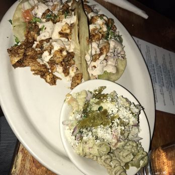 Cabo Fish Taco - BBQ Maui tacos with spicy avocado pasta salad - Latin American Near Me - Charlotte, North Carolina