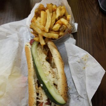 Devil Dawgs - South State - Demon Dog. 1/4 lb with a bag of frys. - Hot Dogs Near Me - Chicago, Illinois Devil Dawgs - South State - Demon Dog. 1/4 lb with a bag of frys. - Hot Dogs Near Me - Chicago, Illinois